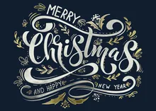 A Christmas Message — christmas greeting card, personalized by Best Holiday Cards
