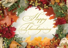 Autumnal Delight — thanksgiving cards greeting card, personalized by Best Holiday Cards