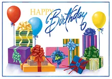 Bold Birthday Wishes — birthday cards greeting card, personalized by Best Holiday Cards