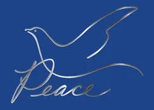Dove of Peace — peace greeting card, personalized by Best Holiday Cards