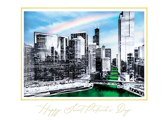 Everybody's Irish! — personalized business greeting card from Best Holiday Cards