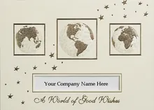 Good Wishes to You — stars greeting card, personalized by Best Holiday Cards