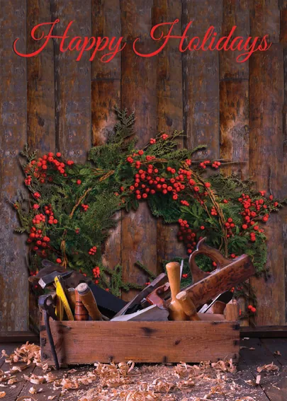 Handyman Holiday Greetings — Builders & Contractors Christmas Card — personalized business greeting card from Best Holiday Cards
