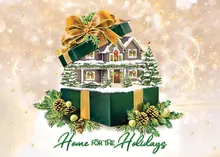 Home for the Holidays — occupation themes greeting card, personalized by Best Holiday Cards