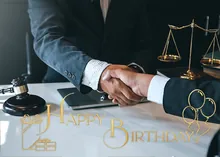 It's A Legal Birthday! — birthday cards greeting card, personalized by Best Holiday Cards