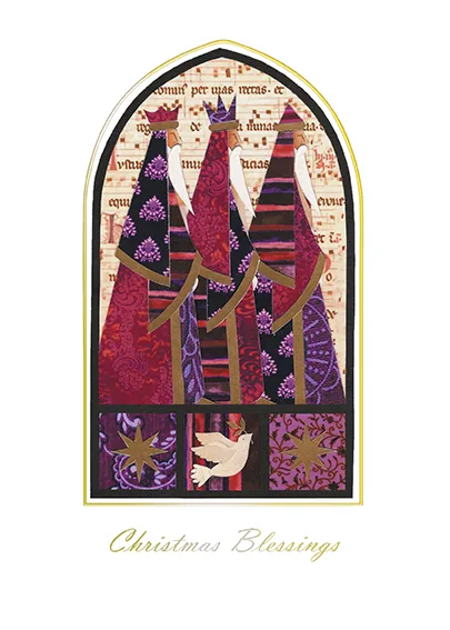 Joyful Wisemen — Religious Christmas Card — personalized business greeting card from Best Holiday Cards