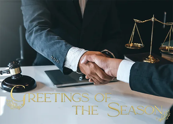 Legal Deal — Legal Holiday Card — personalized business greeting card from Best Holiday Cards