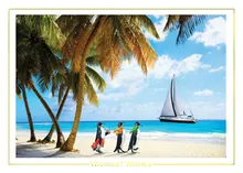 Penguin Friends — humorous greeting card, personalized by Best Holiday Cards