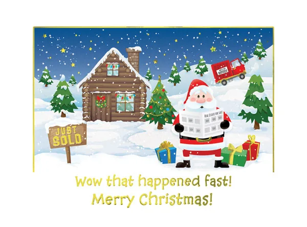 Quick Sale! — Real Estate card — personalized business greeting card from Best Holiday Cards