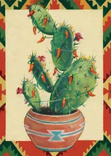 Southwestern Holiday — christmas greeting card, personalized by Best Holiday Cards