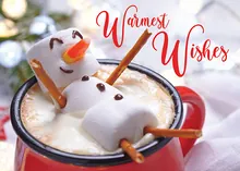 Sweet Holiday Greetings — christmas greeting card, personalized by Best Holiday Cards