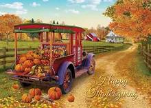 Thanksgiving Farm Festival — thanksgiving cards greeting card, personalized by Best Holiday Cards