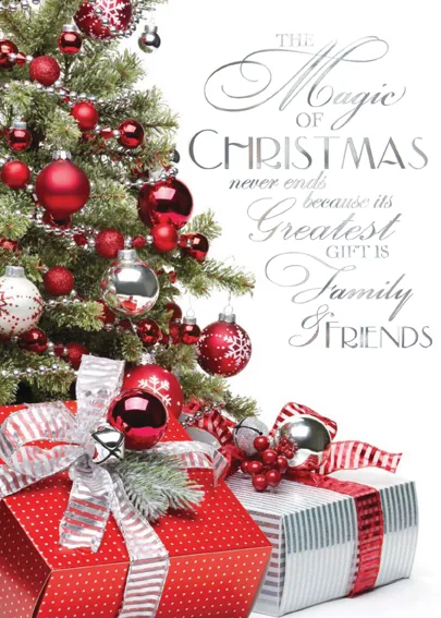 The Magic of Christmas — The Magic of Christmas Card — personalized business greeting card from Best Holiday Cards