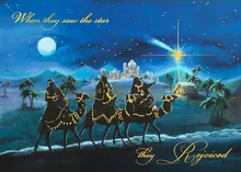 Traveling Kings — christmas greeting card, personalized by Best Holiday Cards