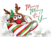 Warmest Wishes! — christmas greeting card, personalized by Best Holiday Cards