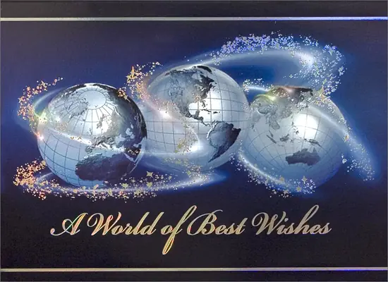World — Business Holiday Cards from Best Holiday Cards